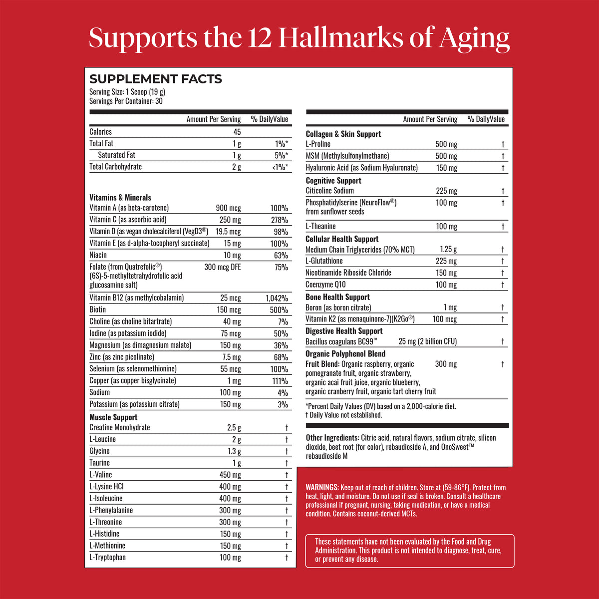 View Supplement Facts